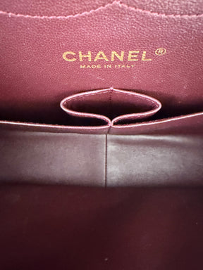 Chanel Black Caviar Leather Jumbo Classic Double Flap