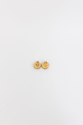 Twisted Pearl Clip On Earrings