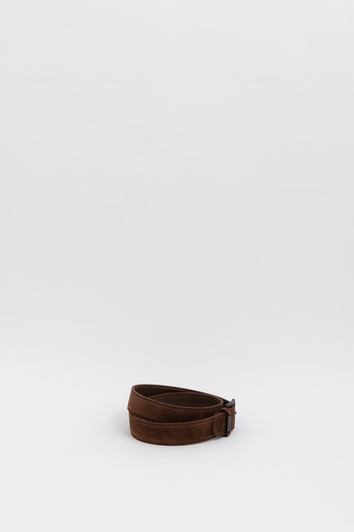 Suede Logo Belt