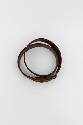 Suede Logo Belt