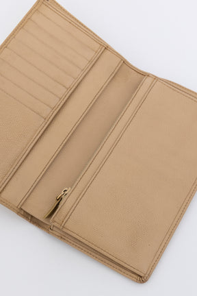 Coco Button Long Wallet