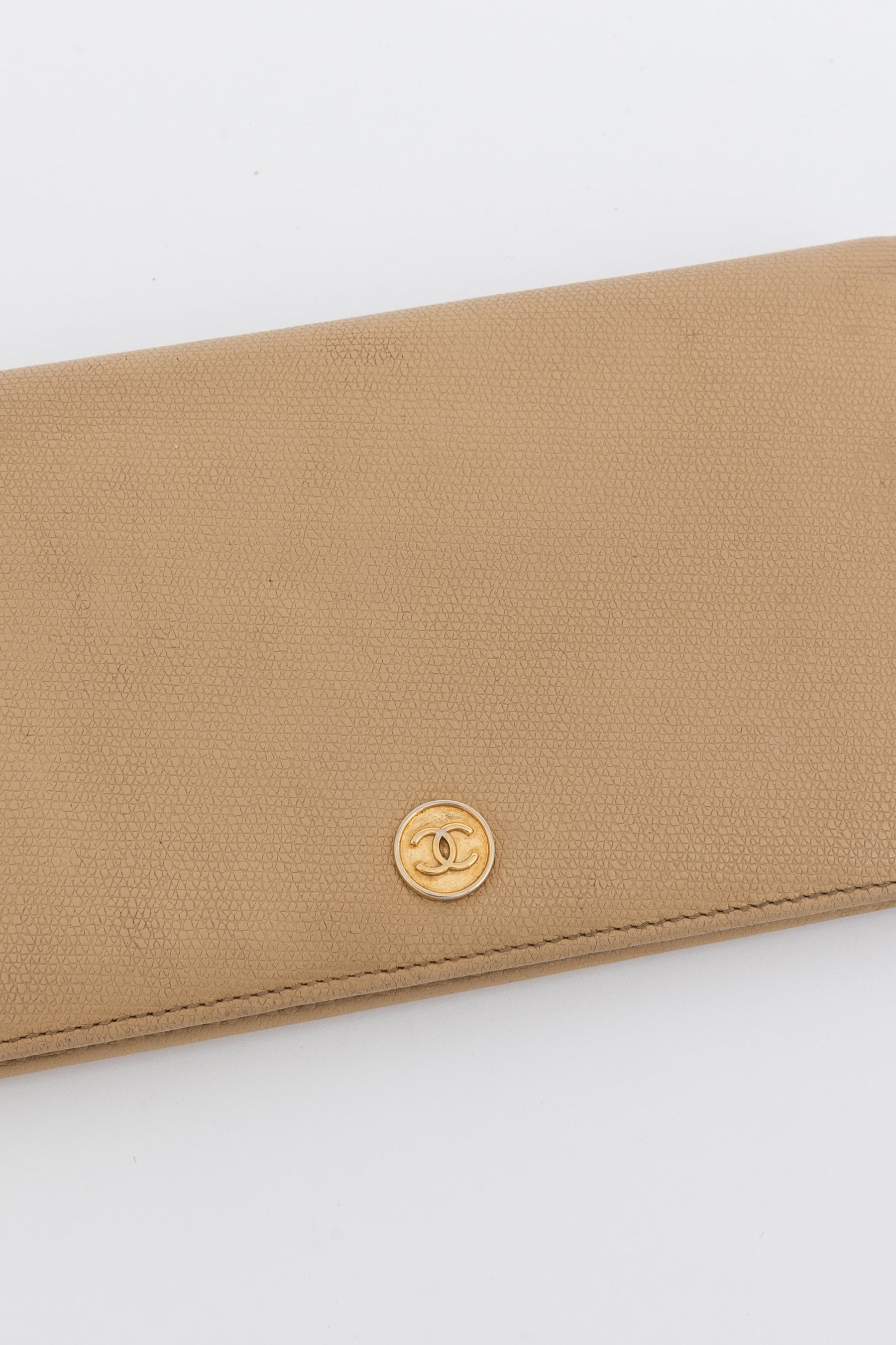 Coco Button Long Wallet