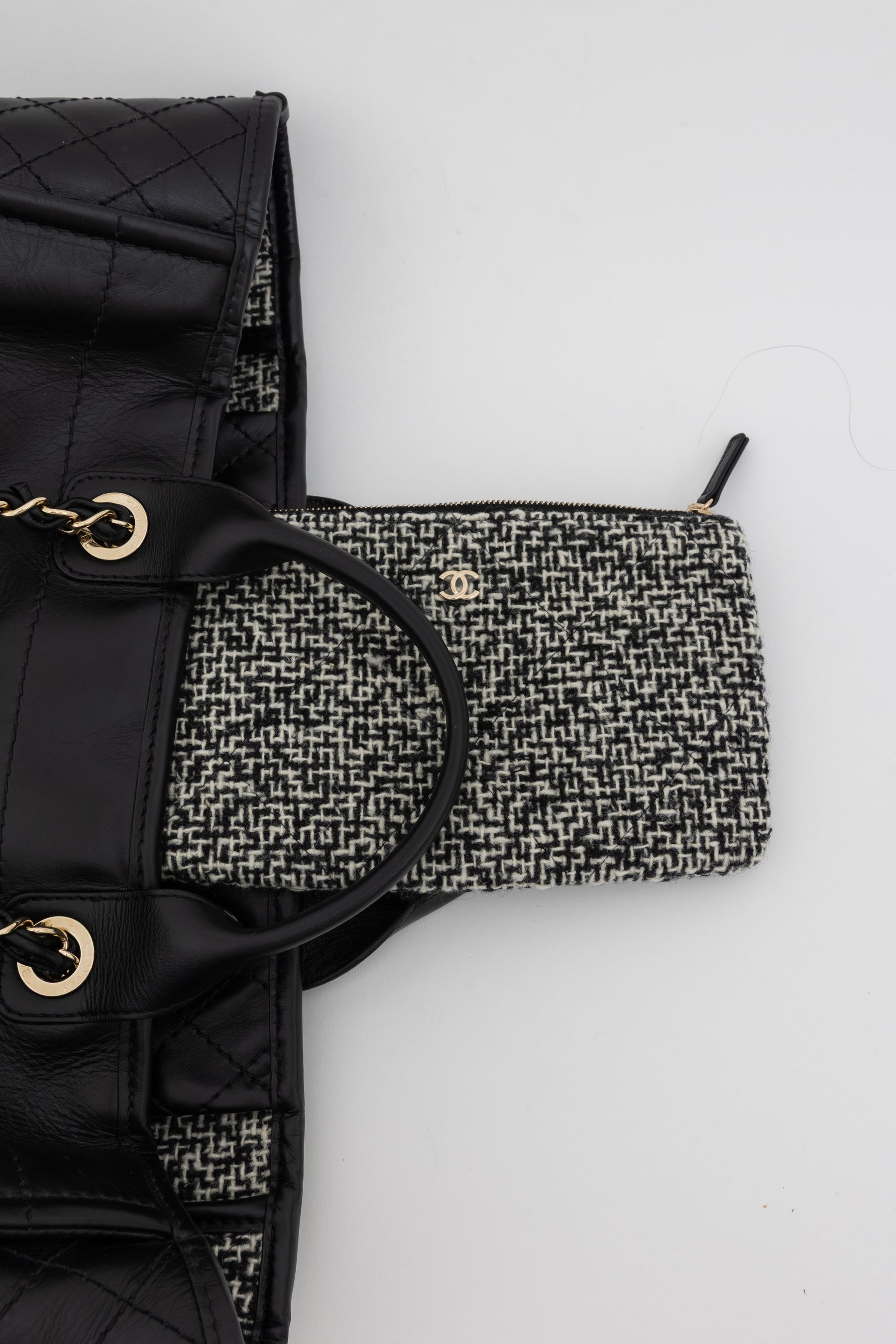 22B Tweed Deauville Tote Bag