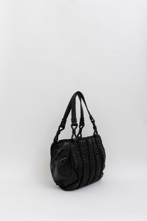 Raffia Crochet Tote Bag