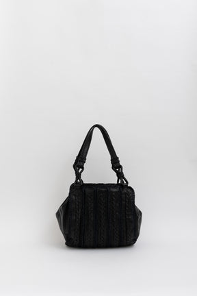 Raffia Crochet Tote Bag