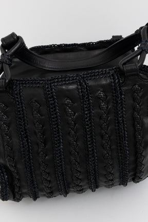 Raffia Crochet Tote Bag