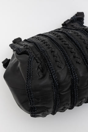 Raffia Crochet Tote Bag