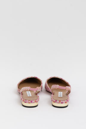 Milanese Slingback Flats