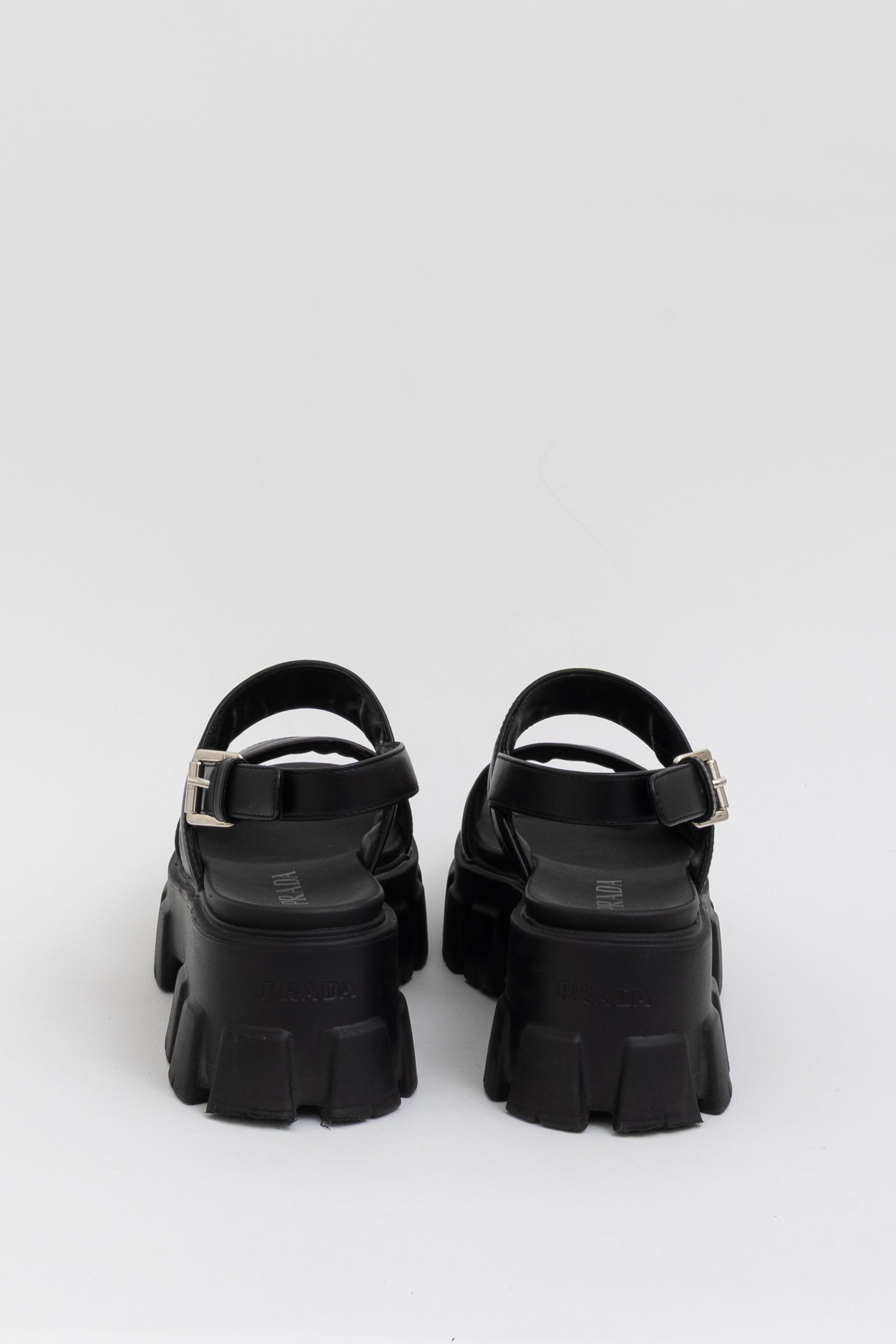 Monolith Quilted Platform Sandals