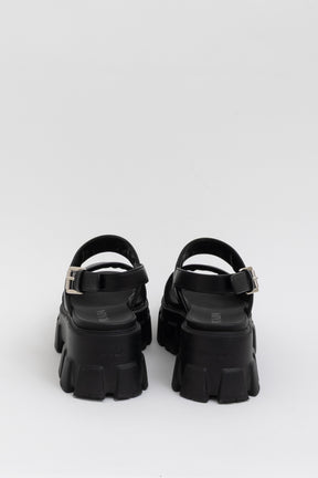 Monolith Quilted Platform Sandals