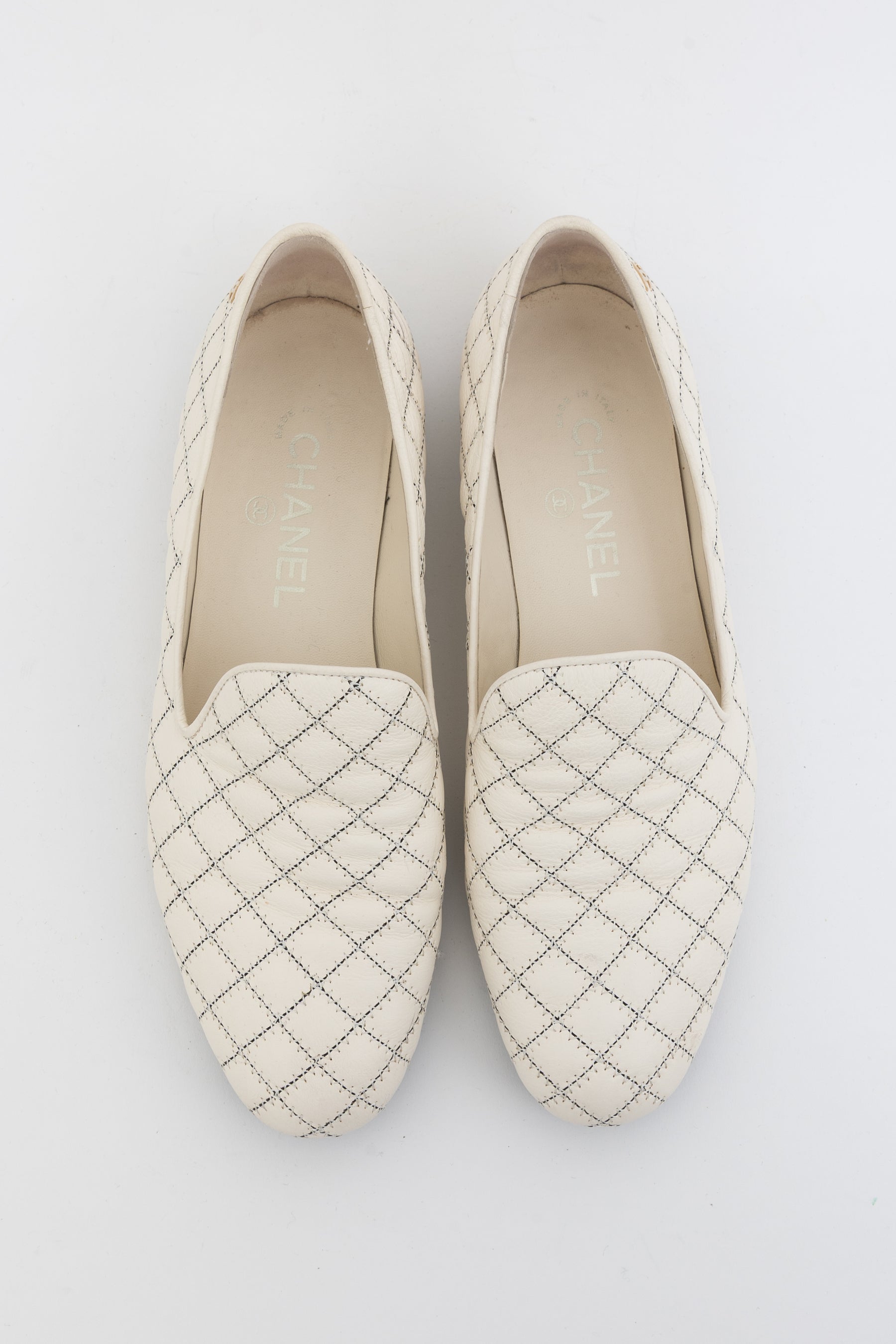 Zig Zag Stitched CC Loafer