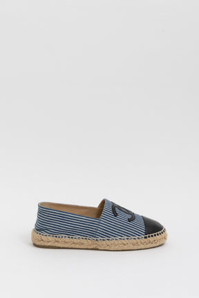 Canvas Striped CC Espadrilles