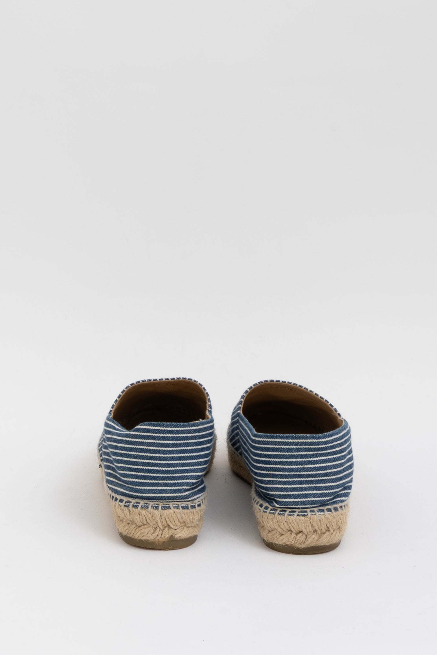Canvas Striped CC Espadrilles