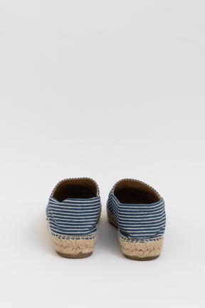 Canvas Striped CC Espadrilles