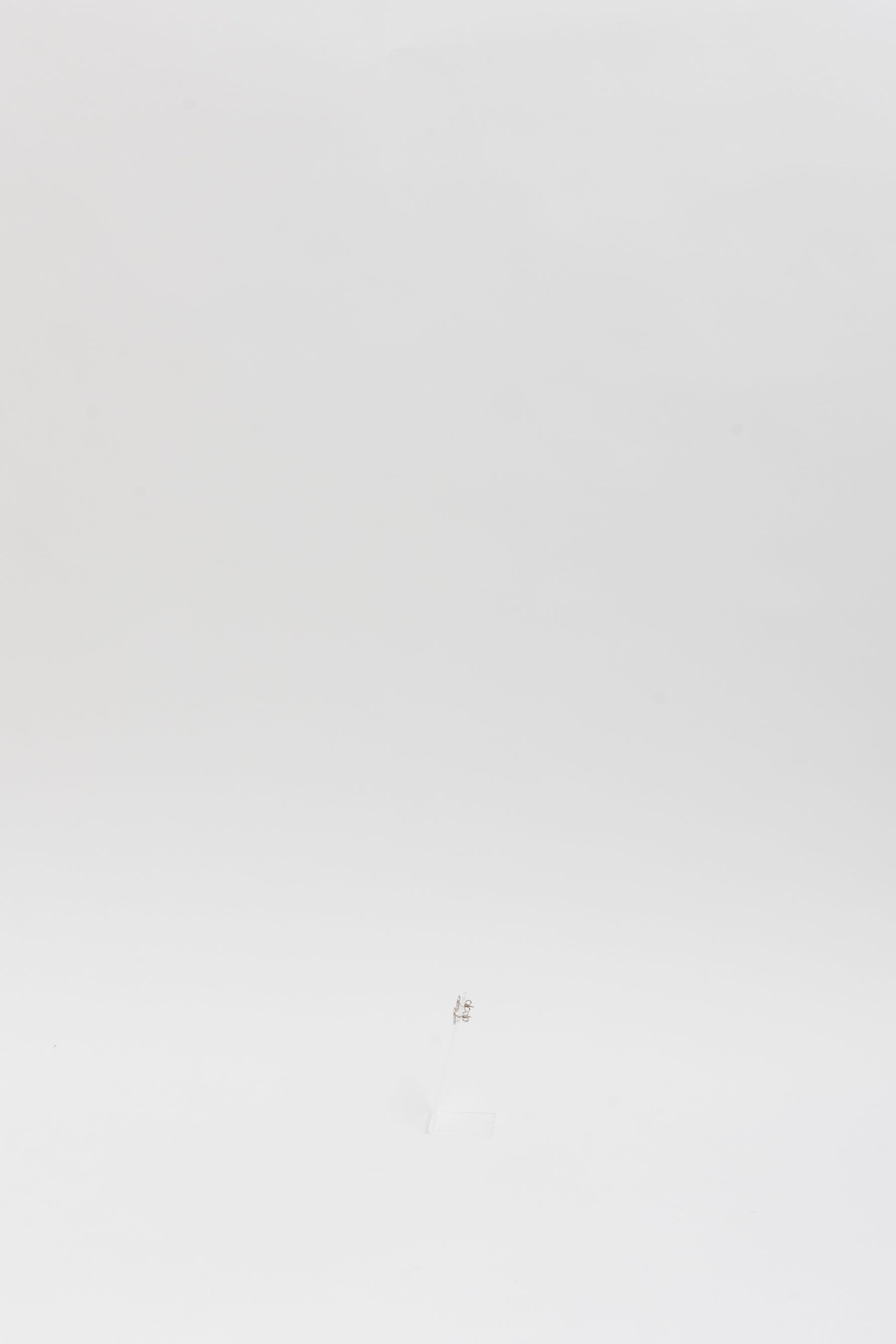 Interlocking 18k White Gold Earrings