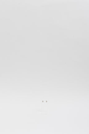 Interlocking 18k White Gold Earrings