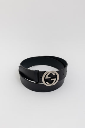 Interlocking G Leather Belt