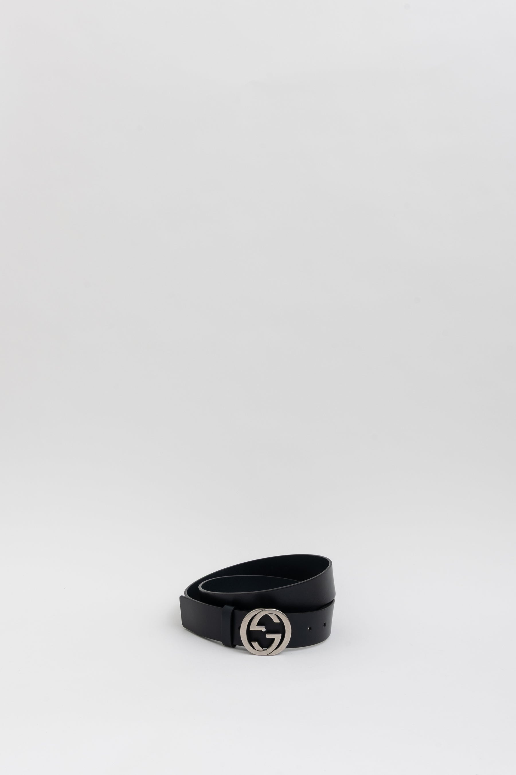 Interlocking G Leather Belt