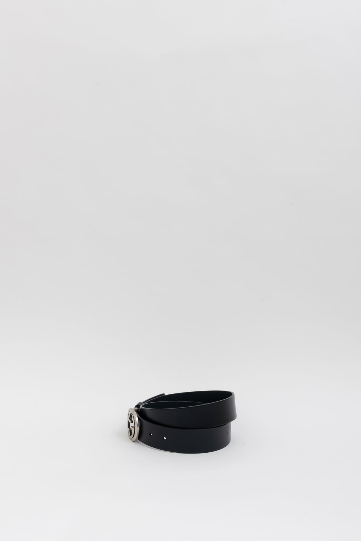Interlocking G Leather Belt
