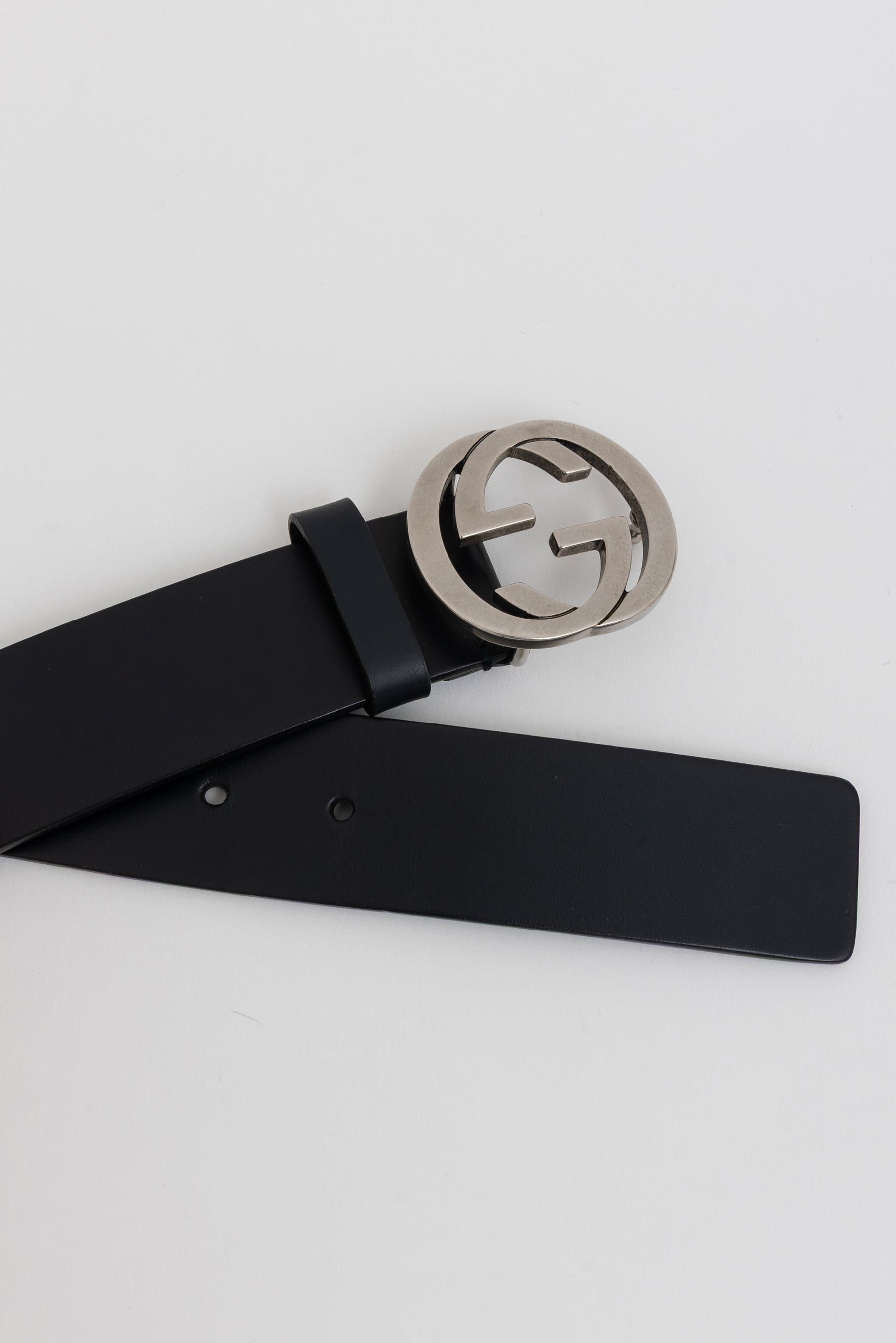 Interlocking G Leather Belt