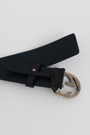 Interlocking G Leather Belt