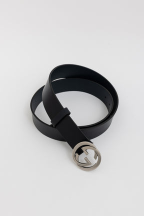 Interlocking G Leather Belt