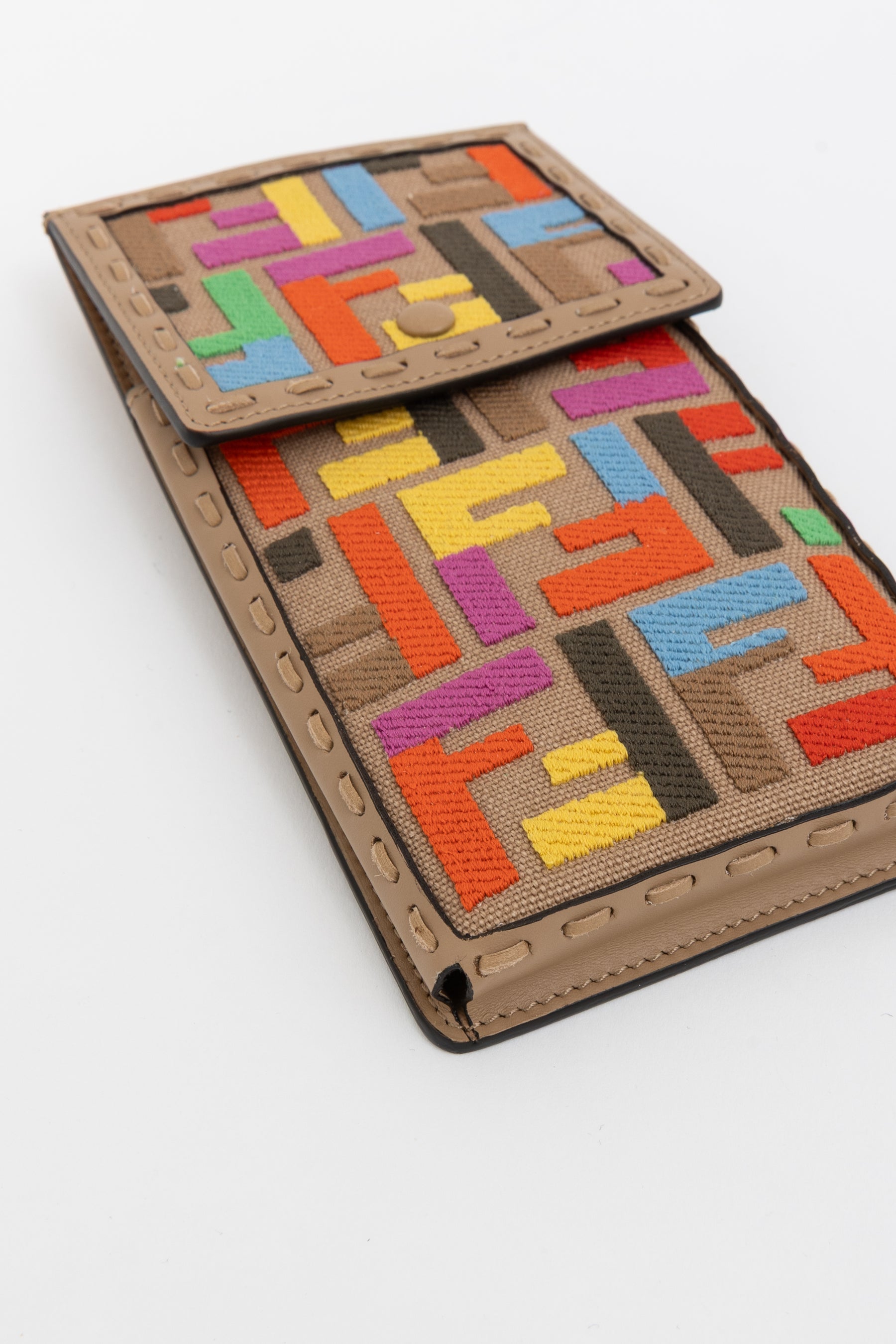 FF Canvas King Leather Phone Case
