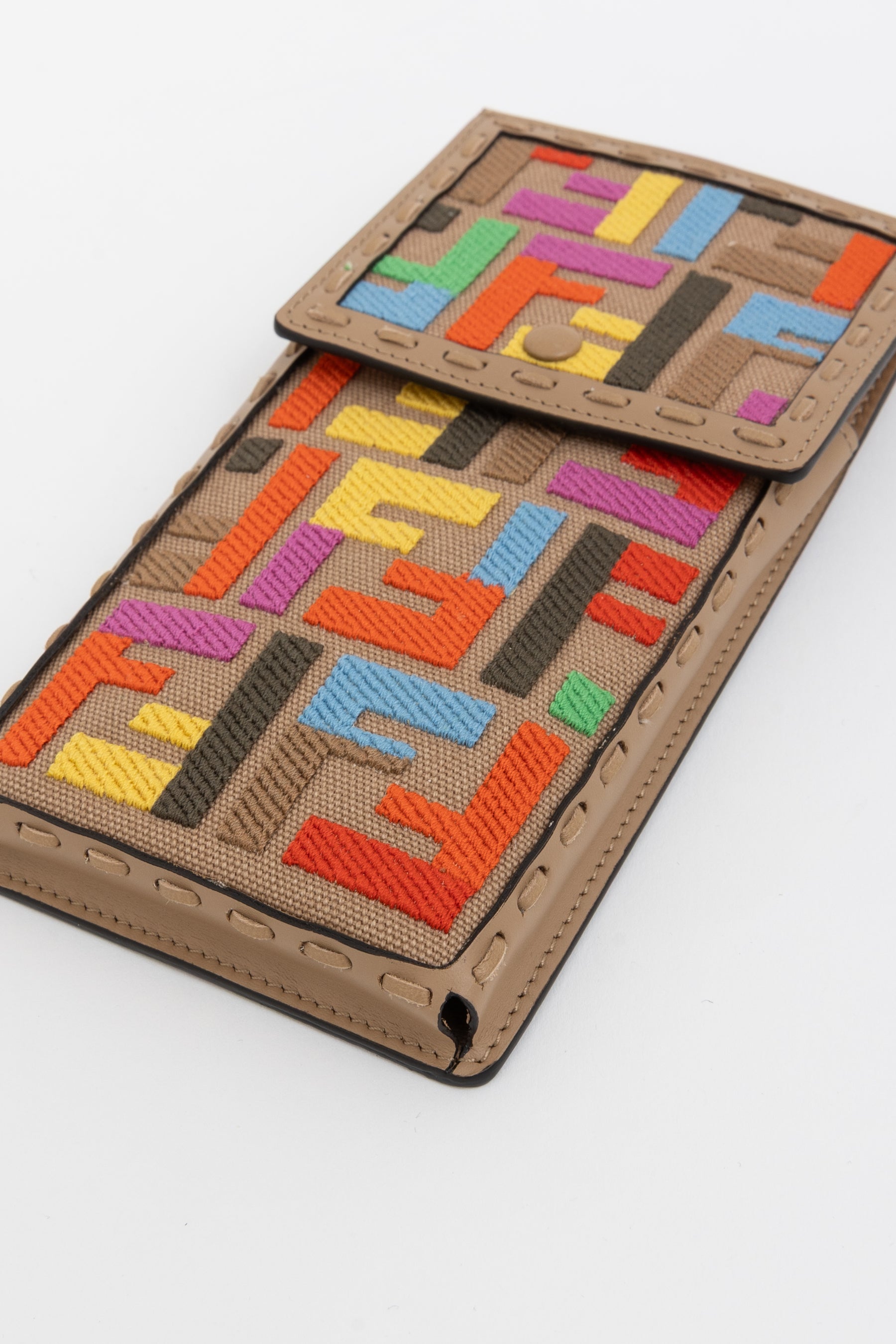 FF Canvas King Leather Phone Case