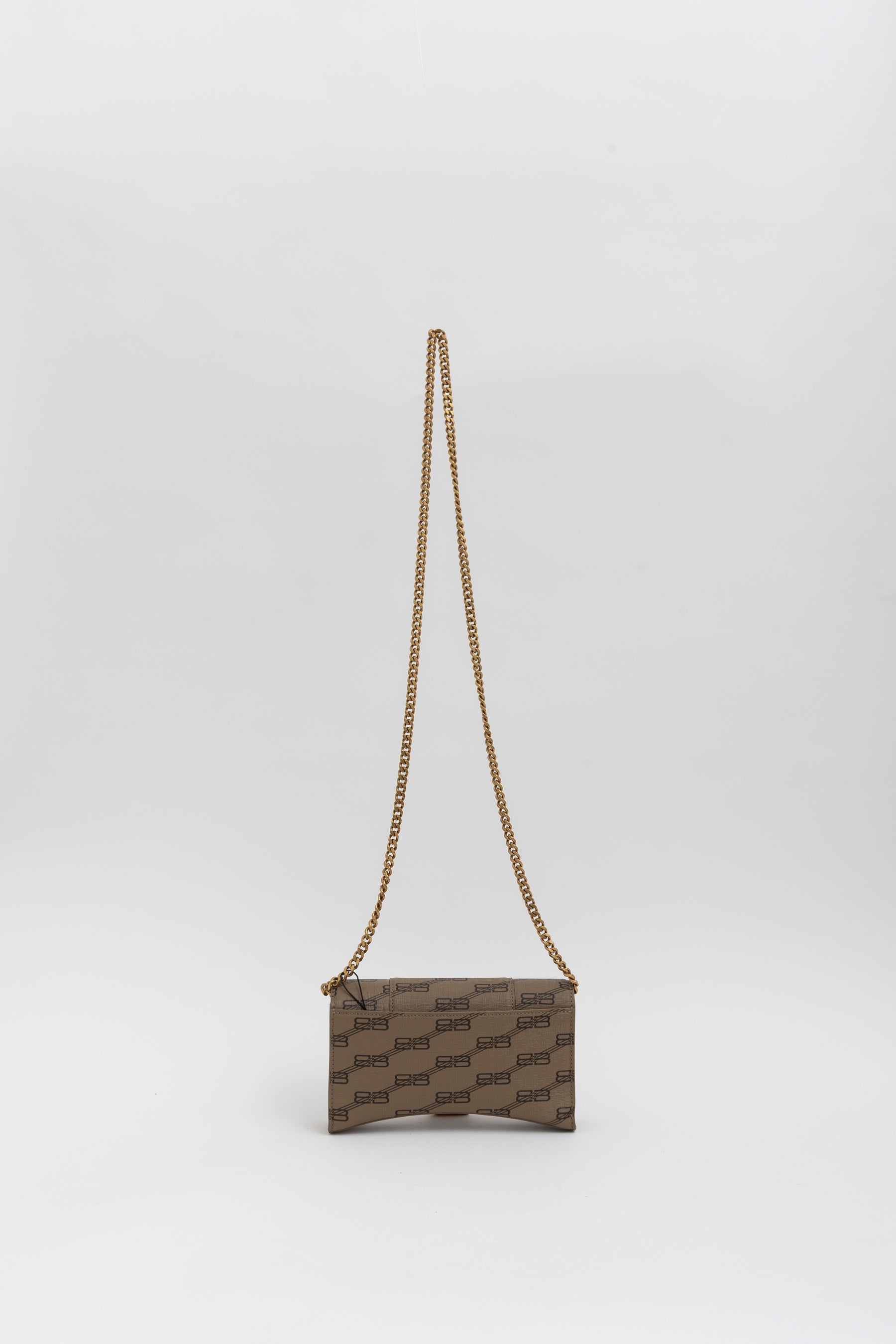 Hourglass BB Monogram Wallet on Chain