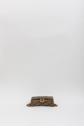Hourglass BB Monogram Wallet on Chain