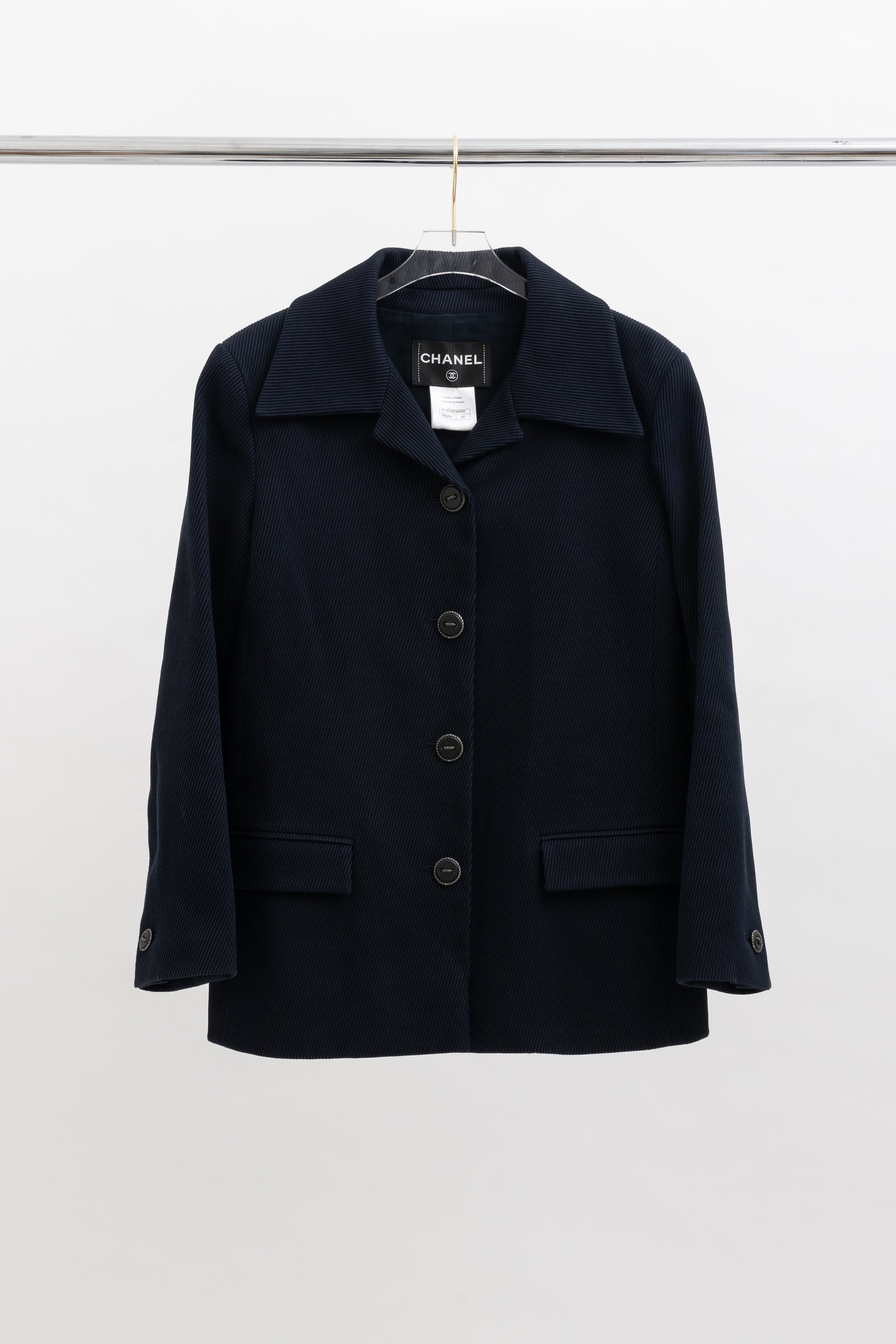 15S Ribbed Cotton Jacket