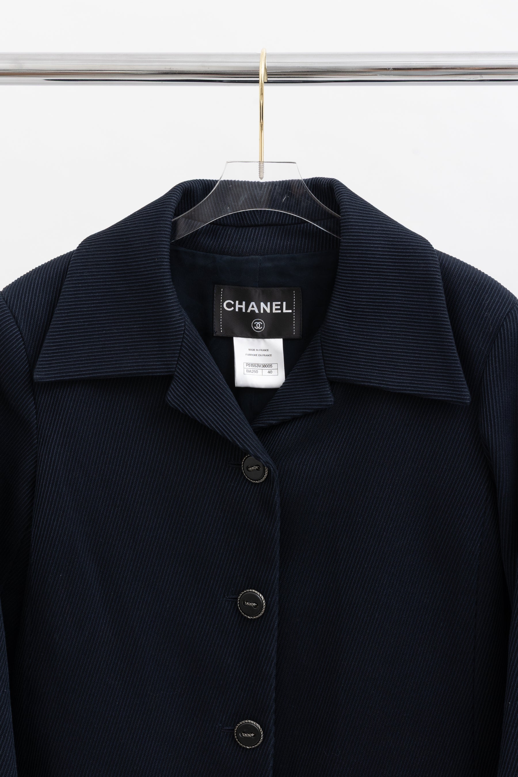 15S Ribbed Cotton Jacket