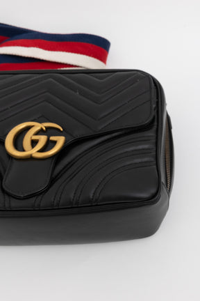 Sylvie GG Marmont Top Handle Shoulder Bag