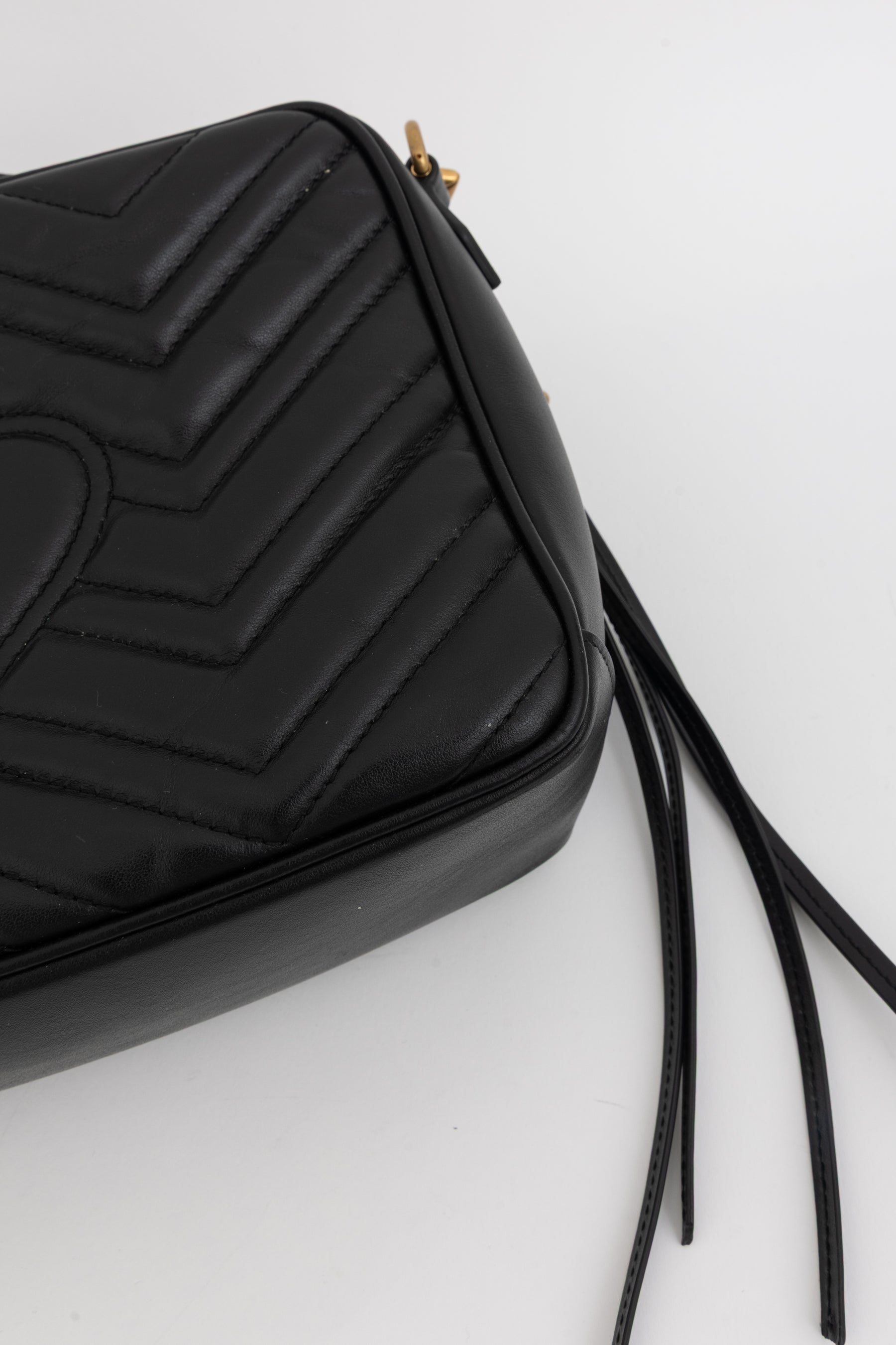 Sylvie GG Marmont Top Handle Shoulder Bag