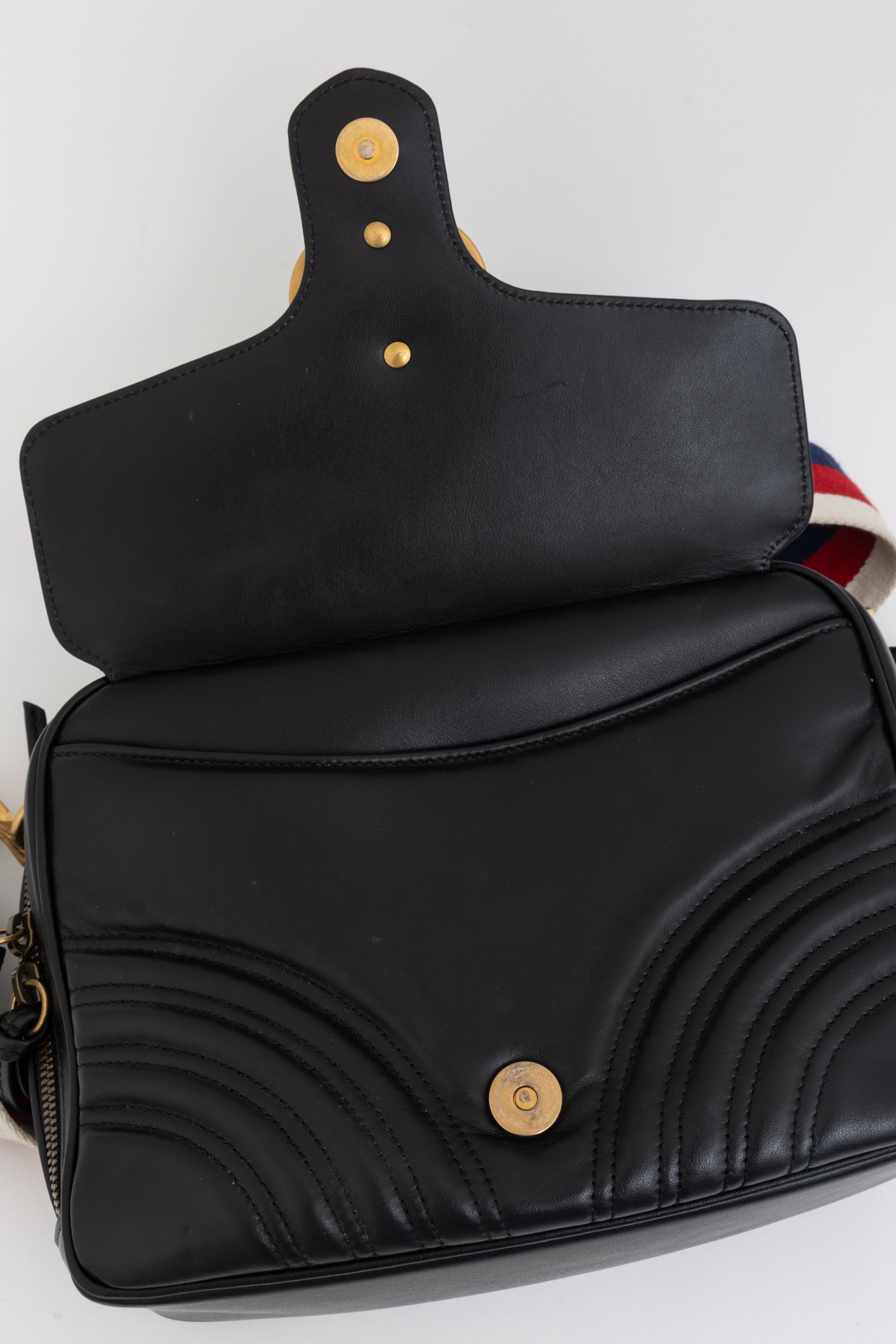 Sylvie GG Marmont Top Handle Shoulder Bag