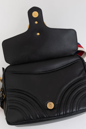 Sylvie GG Marmont Top Handle Shoulder Bag