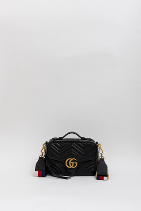 Sylvie GG Marmont Top Handle Shoulder Bag
