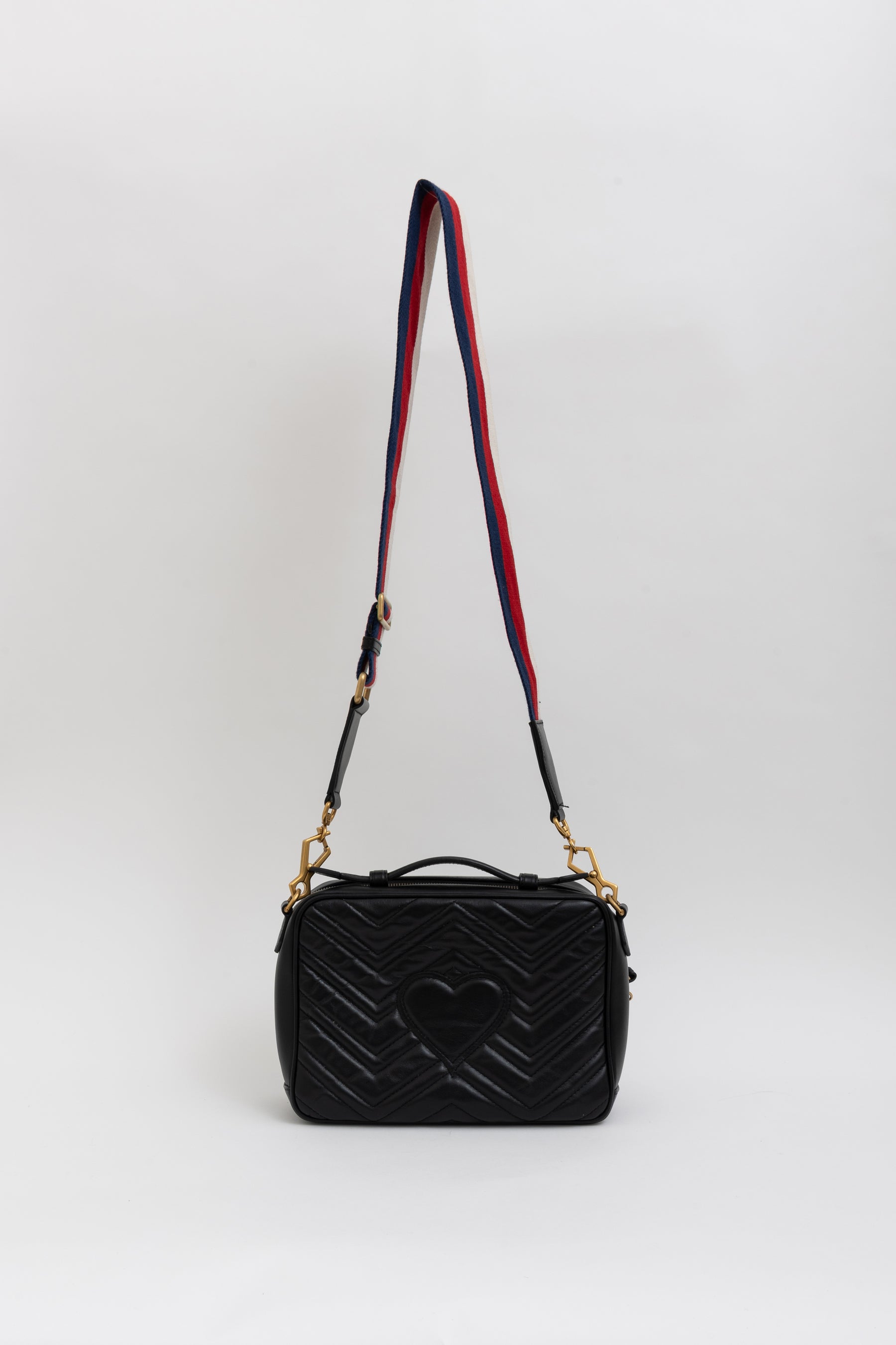 Sylvie GG Marmont Top Handle Shoulder Bag