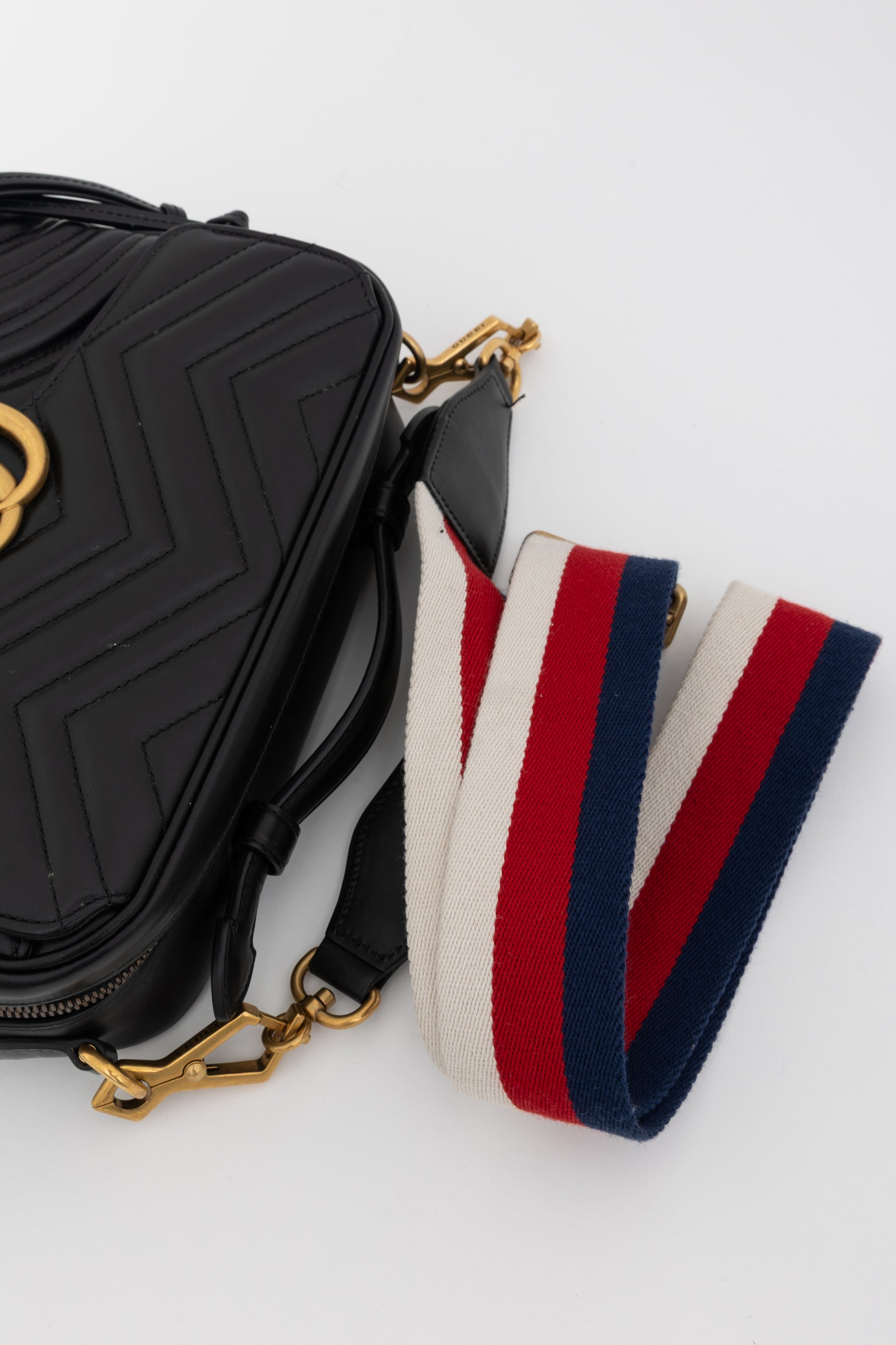 Sylvie GG Marmont Top Handle Shoulder Bag