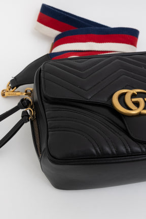 Sylvie GG Marmont Top Handle Shoulder Bag