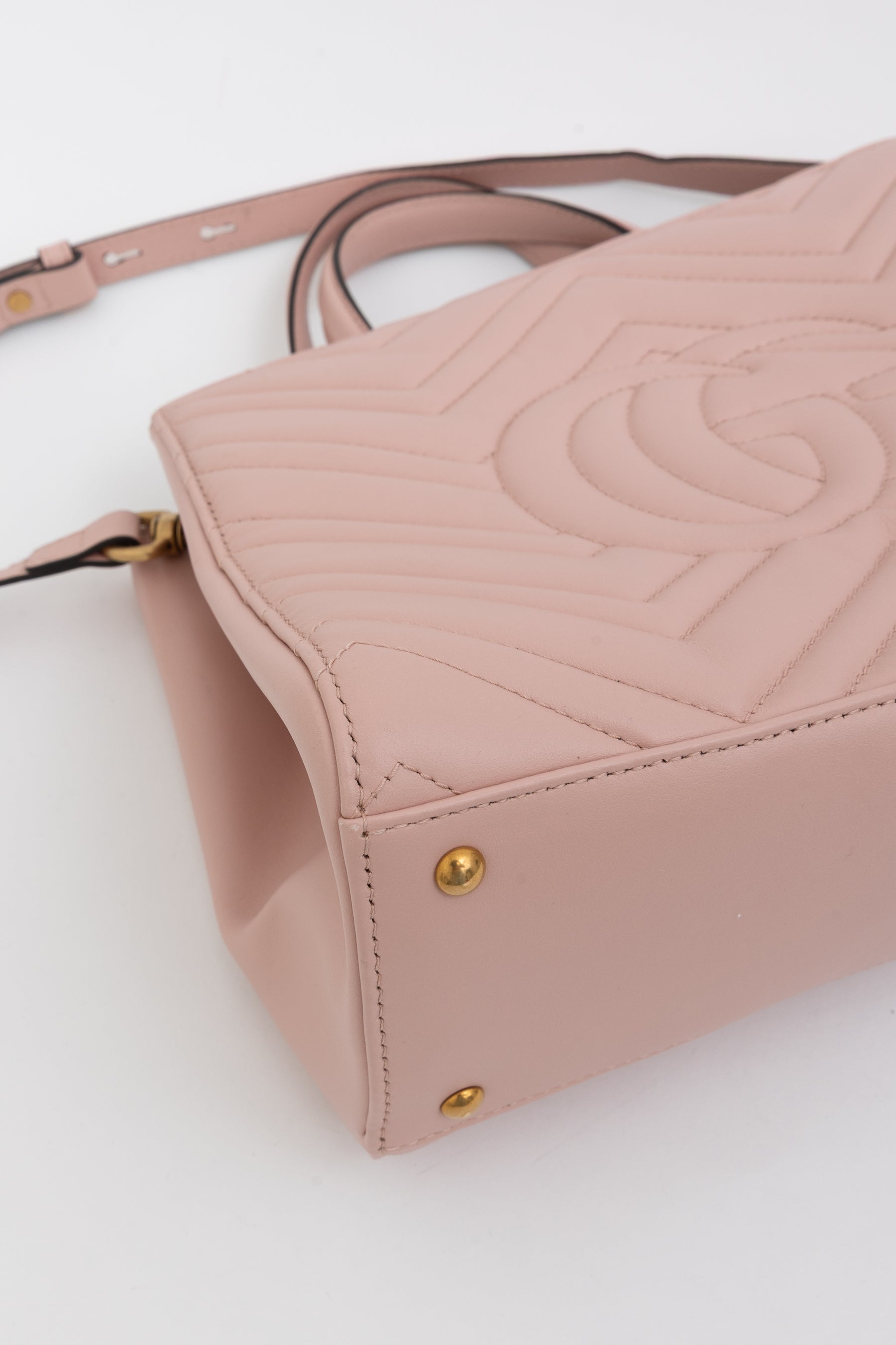 GG Marmont Top Handle Tote Bag