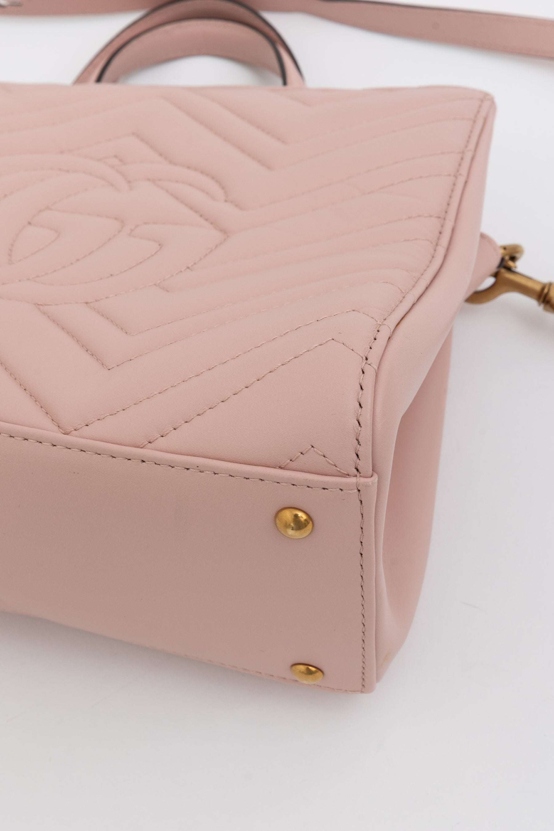 GG Marmont Top Handle Tote Bag