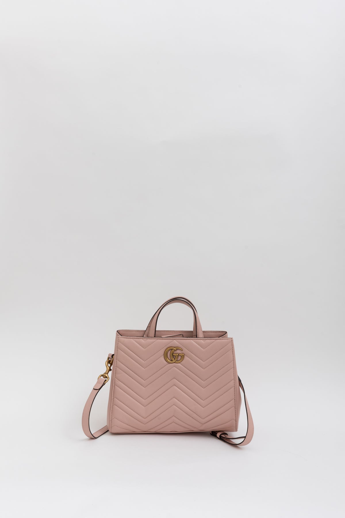 GG Marmont Top Handle Tote Bag
