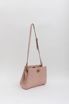 GG Marmont Top Handle Tote Bag