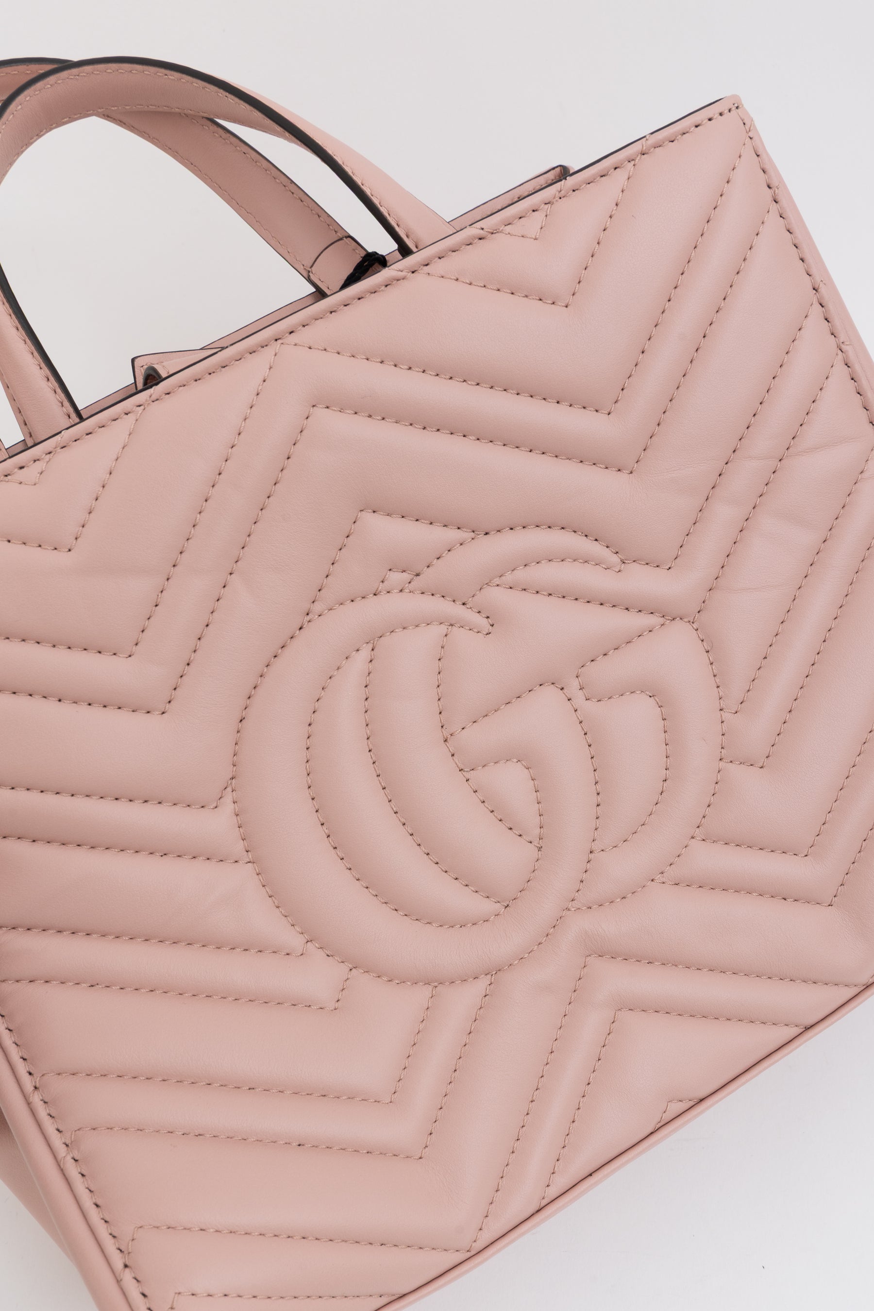 GG Marmont Top Handle Tote Bag
