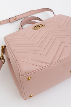 GG Marmont Top Handle Tote Bag