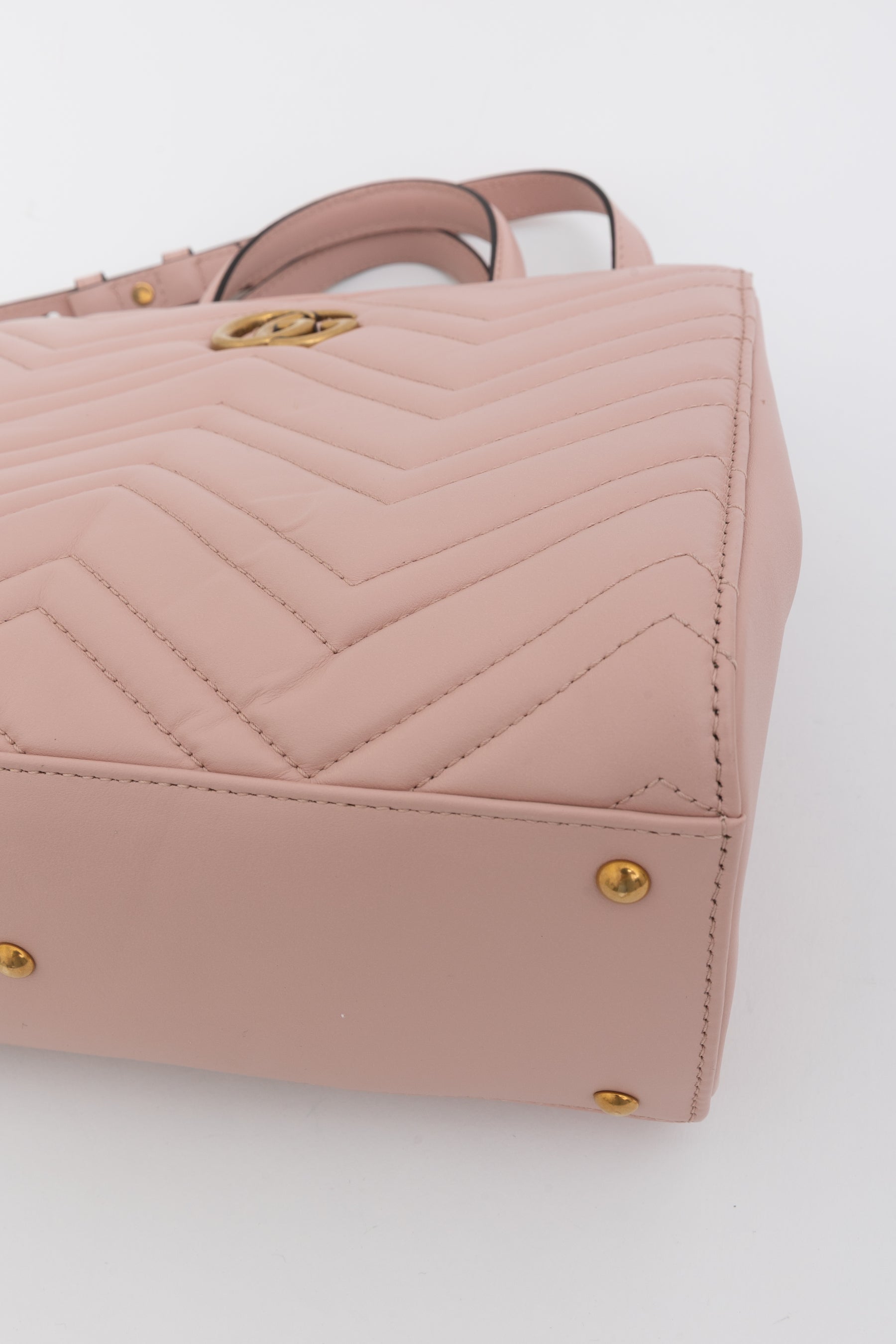GG Marmont Top Handle Tote Bag