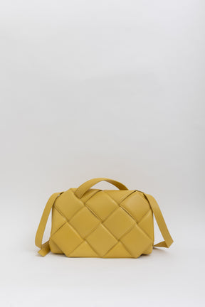 Intreccio Padded Top Handle Shoulder Bag