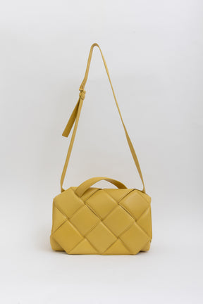 Intreccio Padded Top Handle Shoulder Bag