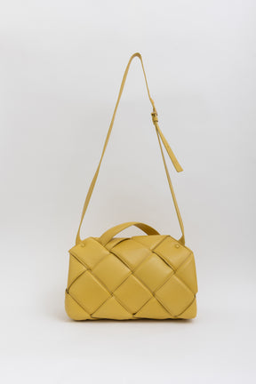 Intreccio Padded Top Handle Shoulder Bag